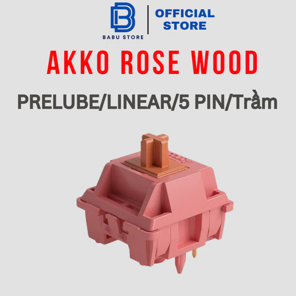 AKKO Switch Rosewood ( 5 pin / 45 switch)