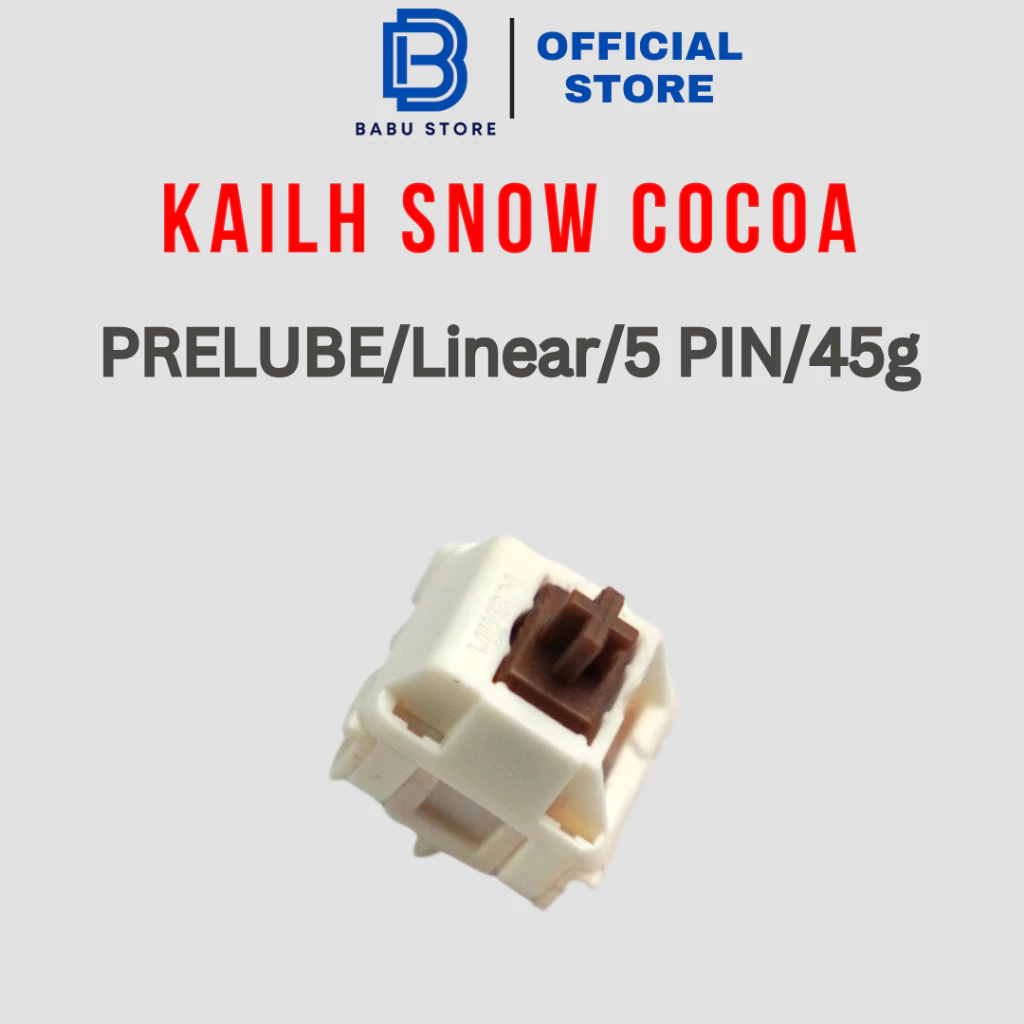 Switch Kailh Snow Cocoa | Linear 45g