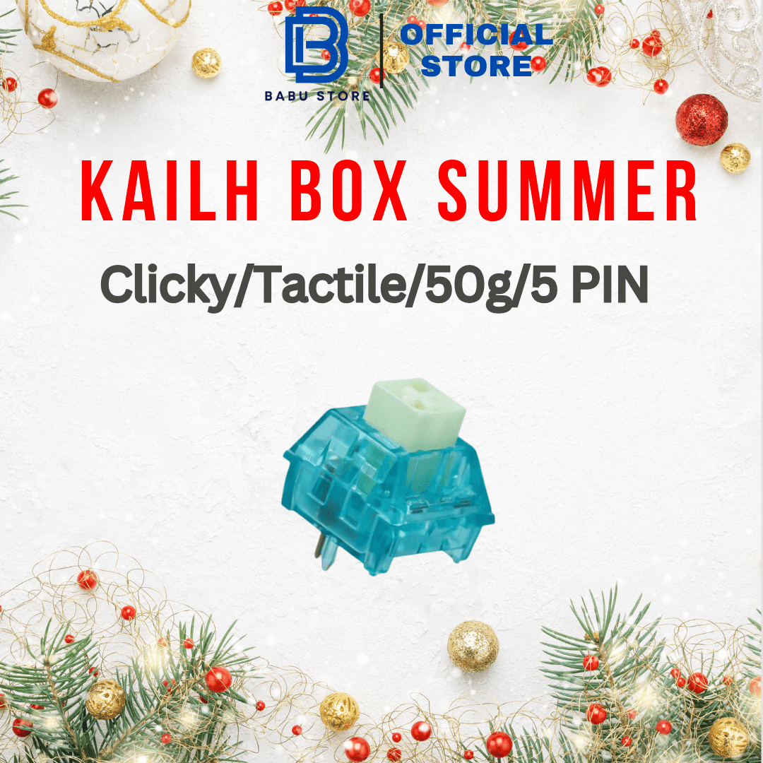 Switch Kailh Box Summer (Clicky, 5 pin, 50g)