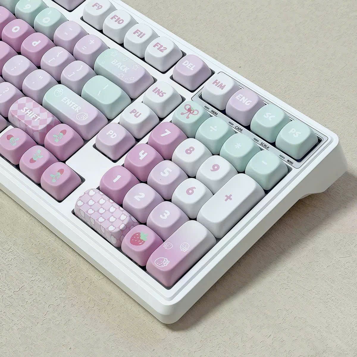 KEYCAP MOA Wonderful Summer chất lượng cao pbt Dyesub - keycap bàn phím cơ