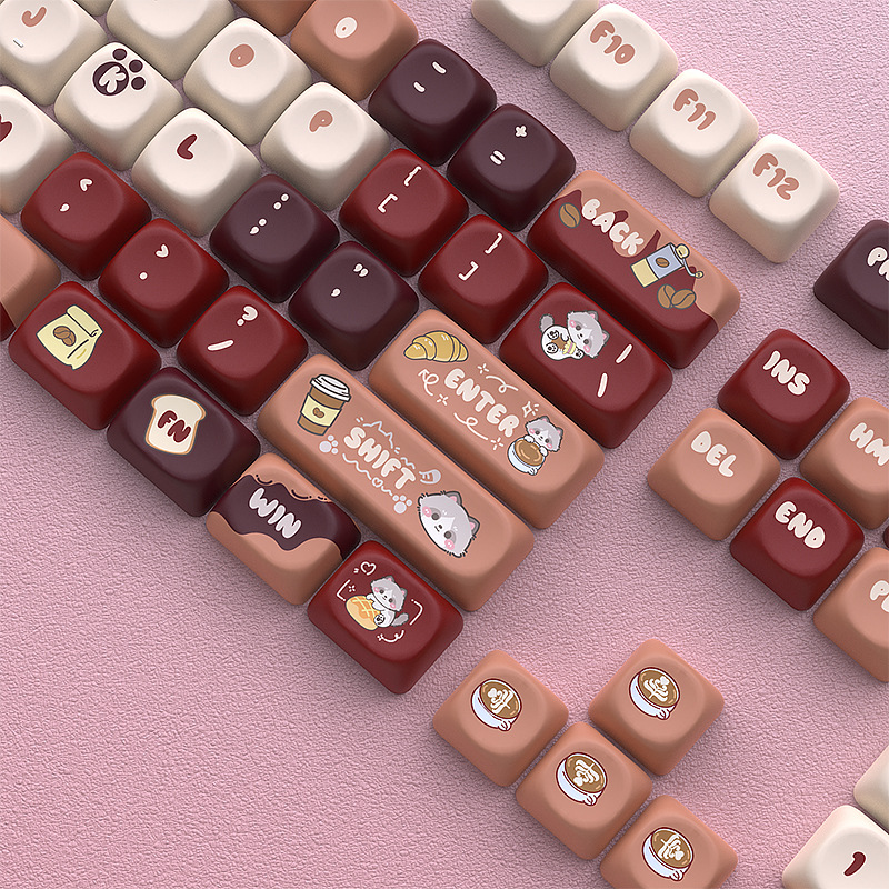 Keycap MOA Ragdoll Coffe