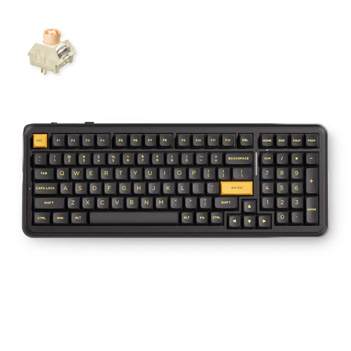 Bàn Phím Cơ Mchose K99 V3 núm xoay âm lượng mới