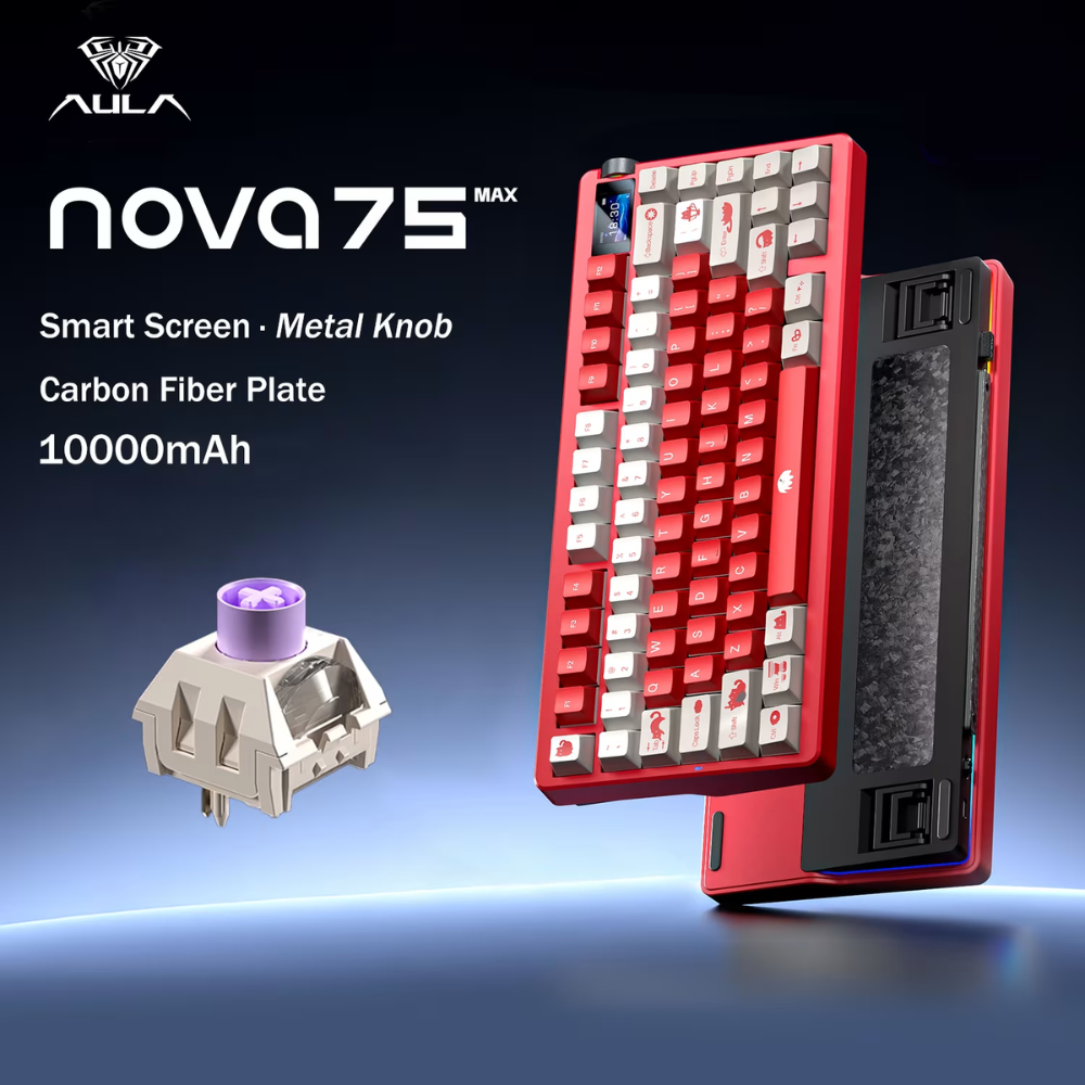 [In Stock] Bàn Phím Cơ AULA NOVA75